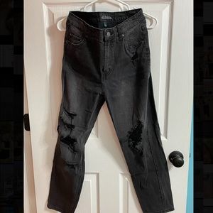 Wild Fable Ankle Jeans, Sz 6, Black